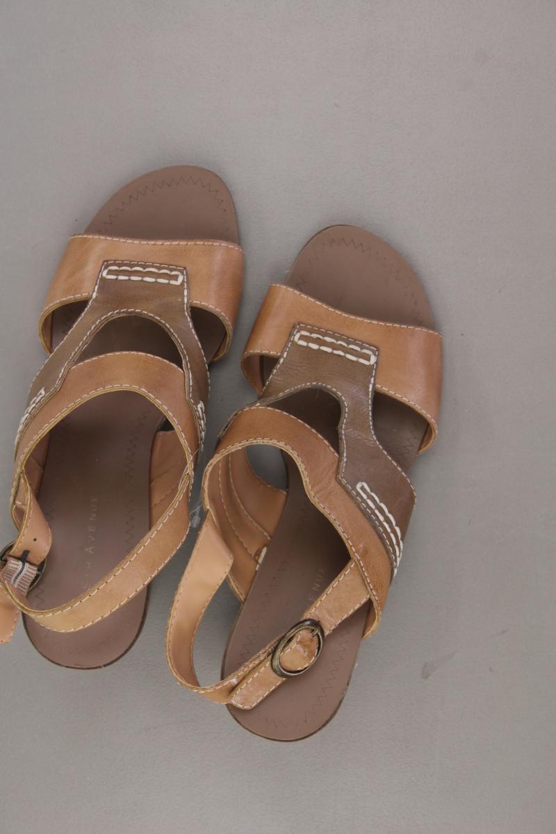 5TH AVENUE Sandaletten Gr. 40 braun aus Leder