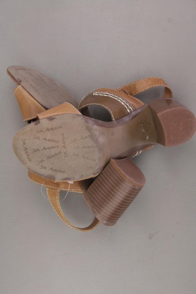 5TH AVENUE Sandaletten Gr. 40 braun aus Leder