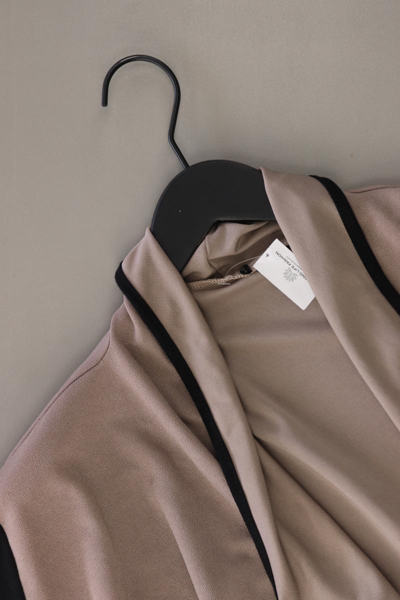 Classic Cardigan Gr. L Langarm grau aus Polyester