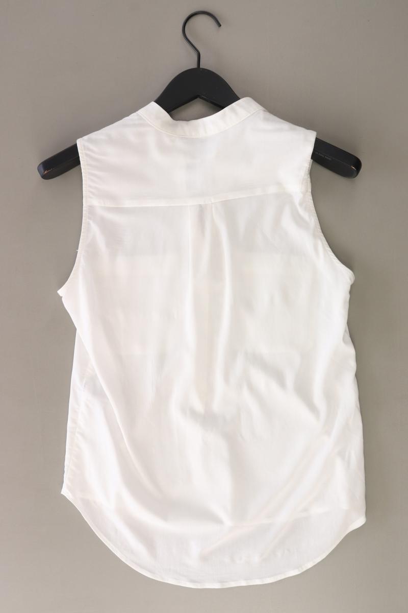 Vero Moda Bluse Gr. XS Ärmellos weiß aus Viskose