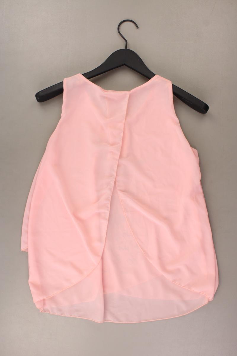 Ärmellose Bluse Gr. S pink aus Polyester