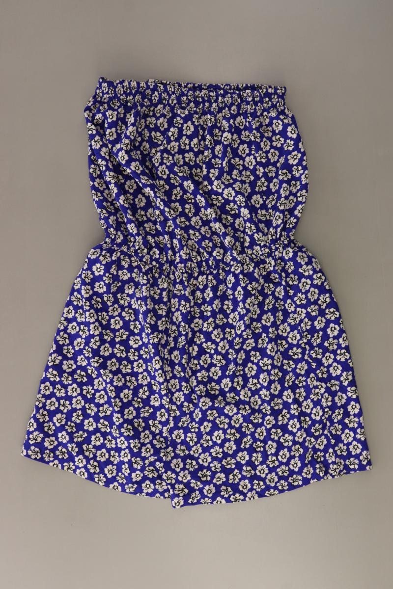 Atmosphere Jumpsuit Gr. 38 mit Blumenmuster blau aus Polyester