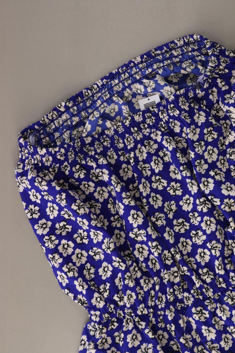 Atmosphere Jumpsuit Gr. 38 mit Blumenmuster blau aus Polyester