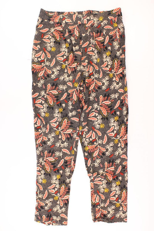 Hose Gr. 40 mit Blumenmuster mehrfarbig aus Viskose