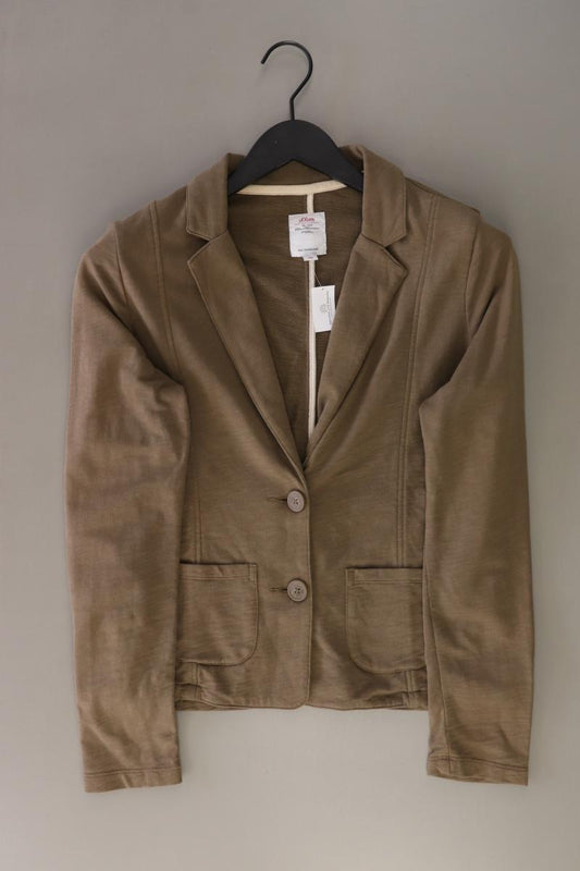 s.Oliver Jerseyblazer Gr. 38 braun
