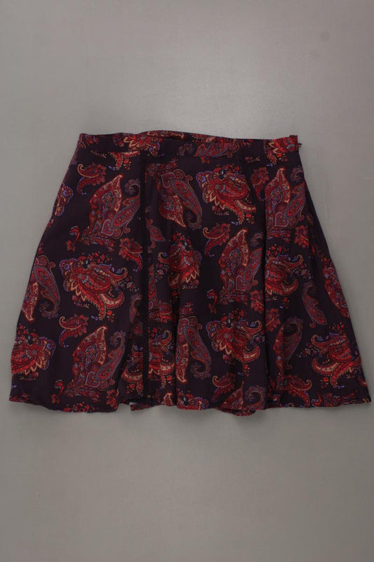 forever 21 Kurzer Rock Gr. S mit Paisleymuster rot aus Polyester