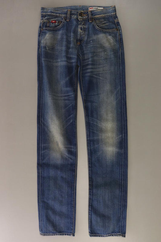 GAS Straight Jeans Gr. W24/L34 blau aus Baumwolle