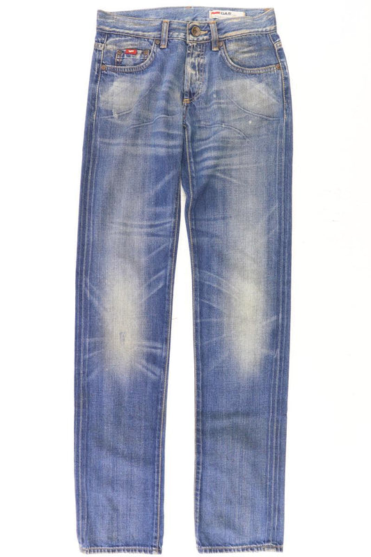 GAS Straight Jeans Gr. W24 blau aus Baumwolle