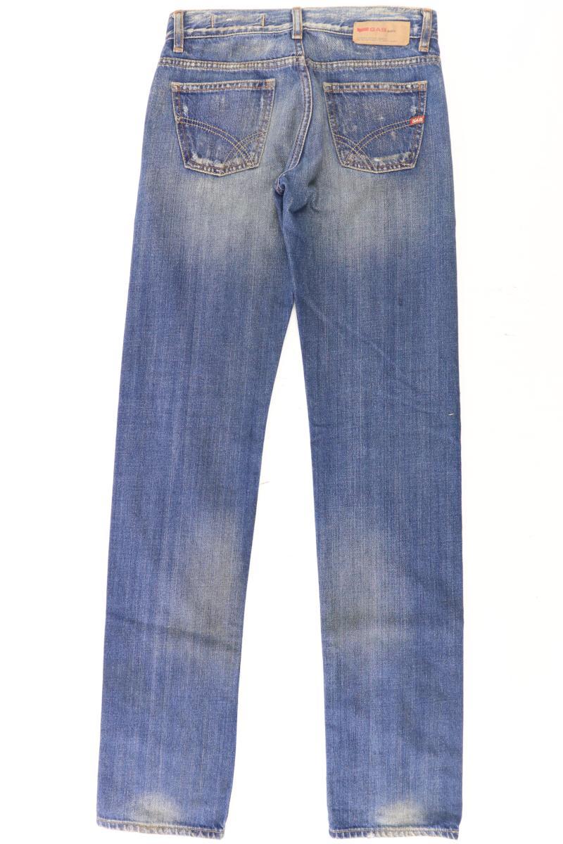 GAS Straight Jeans Gr. W24 blau aus Baumwolle