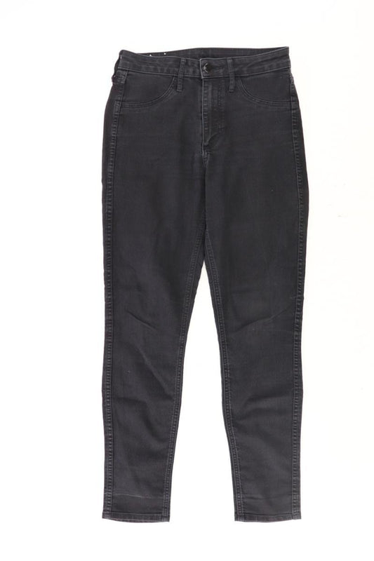 H&M Straight Jeans Gr. W27 schwarz