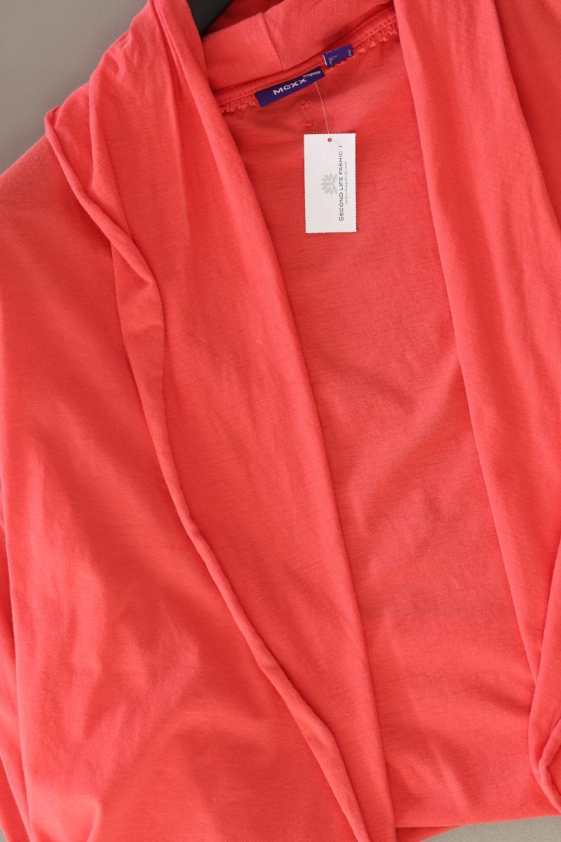 Mexx Bolero Jäckchen Gr. S 3/4 Ärmel orange aus Baumwolle