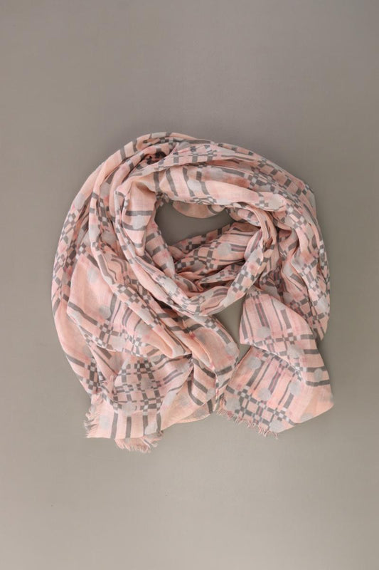 Tuch geometrisches Muster rosa