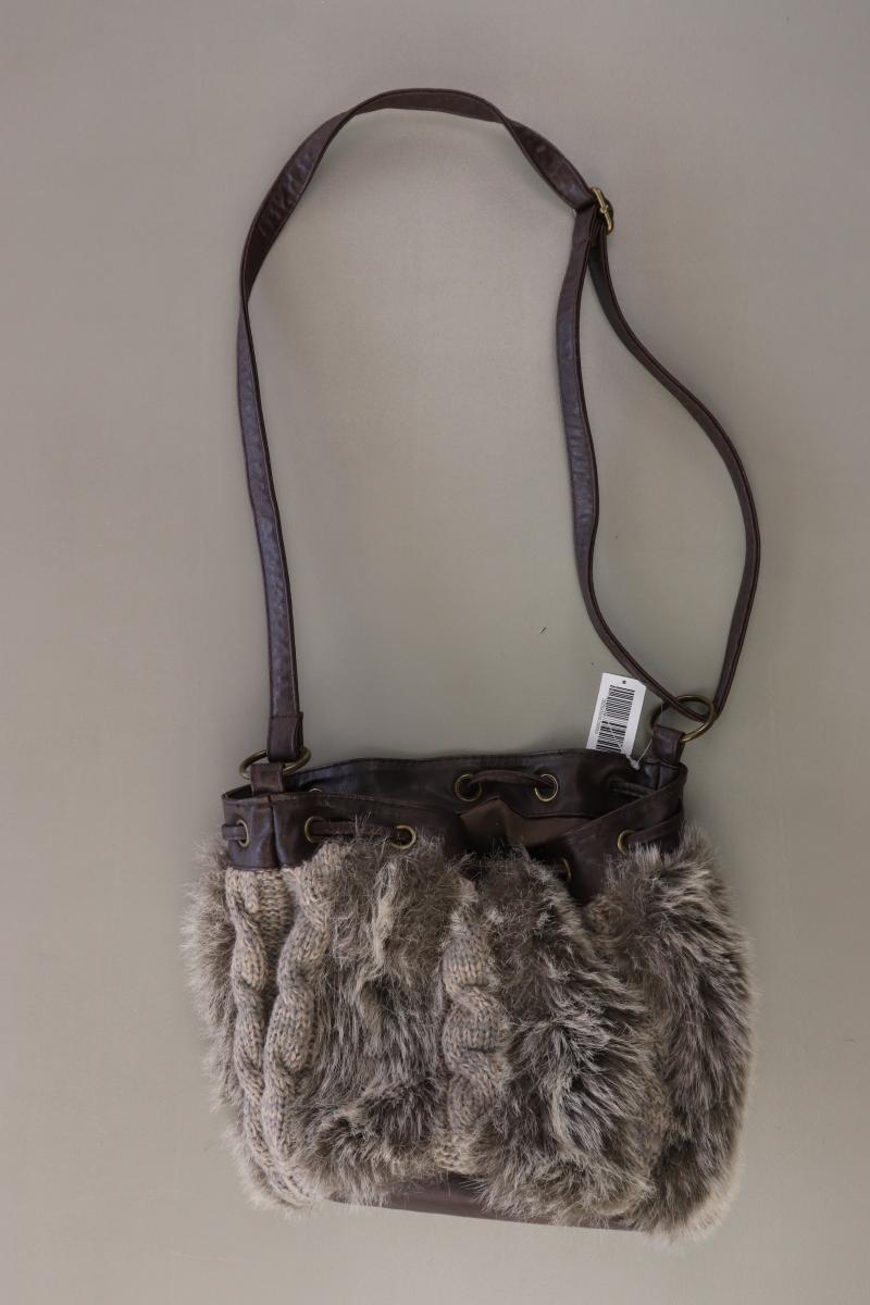 Beuteltasche braun