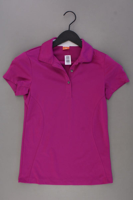 Puma Sportshirt Gr. 34 Kurzarm lila aus Polyester
