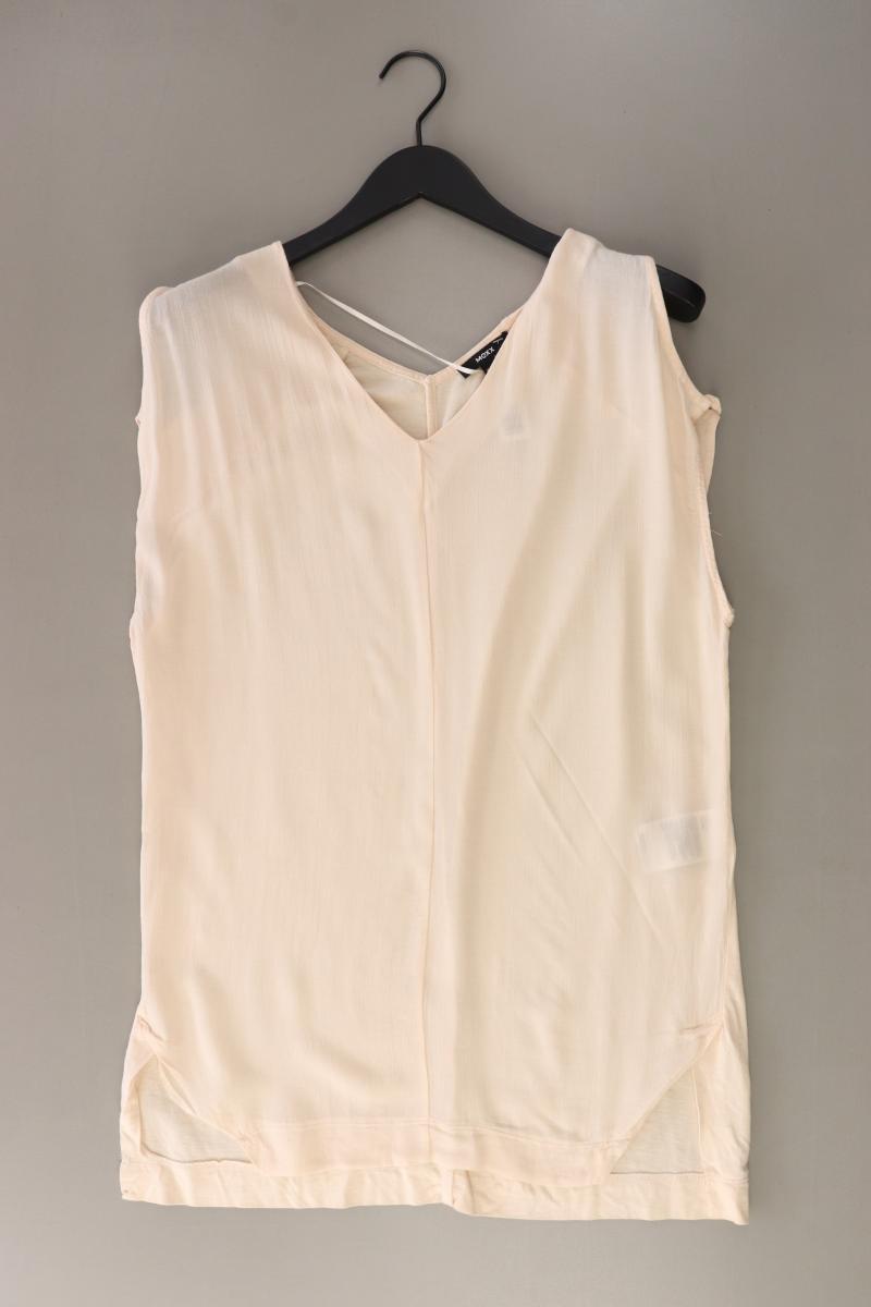 Mexx Ärmellose Bluse Gr. S creme aus Baumwolle