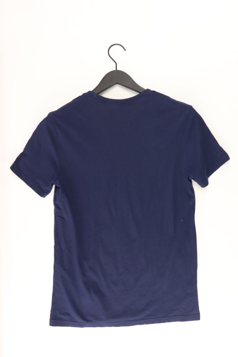 Tom Tailor Printshirt für Herren Gr. XS Kurzarm blau