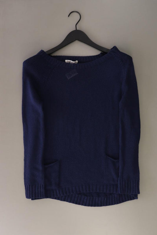 Romeo & Giulia Strickpullover Gr. S/M blau aus Baumwolle