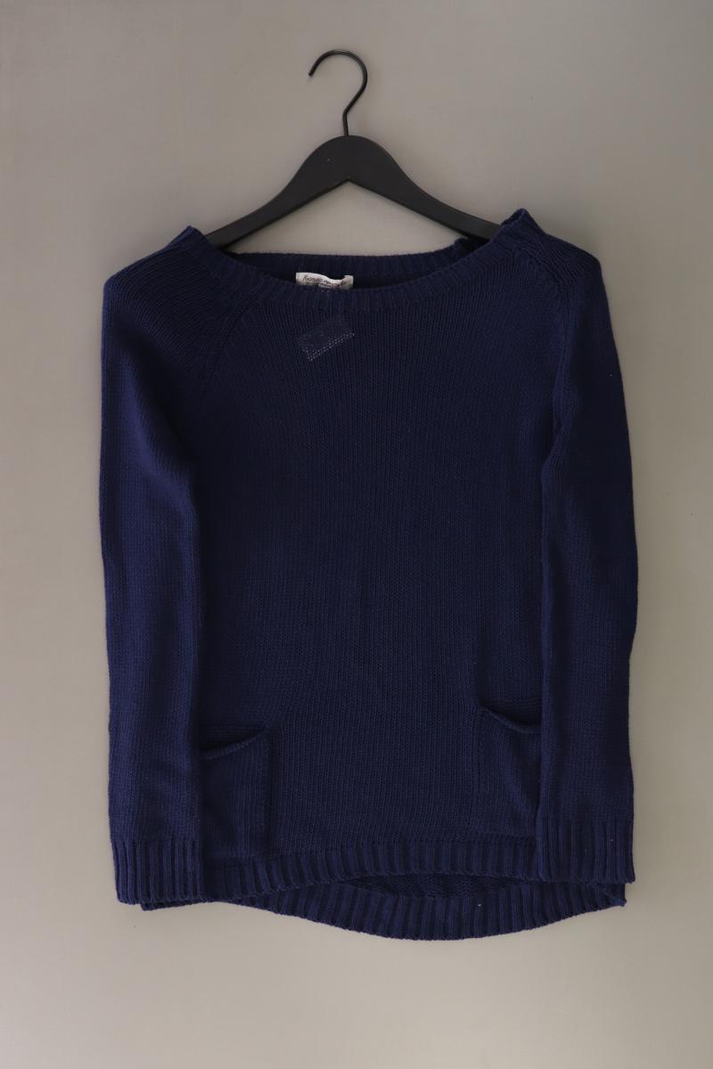 Romeo & Giulia Strickpullover Gr. S/M blau aus Baumwolle