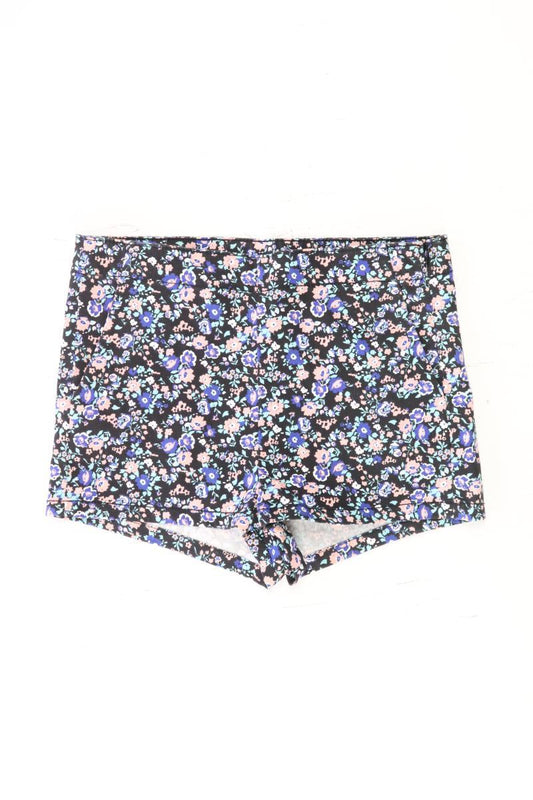 H&M Hotpants Gr. 38 mit Blumenmuster mehrfarbig