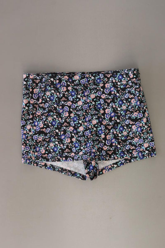 H&M Divided Shorts Gr. 38 mit Blumenmuster mehrfarbig aus Baumwolle