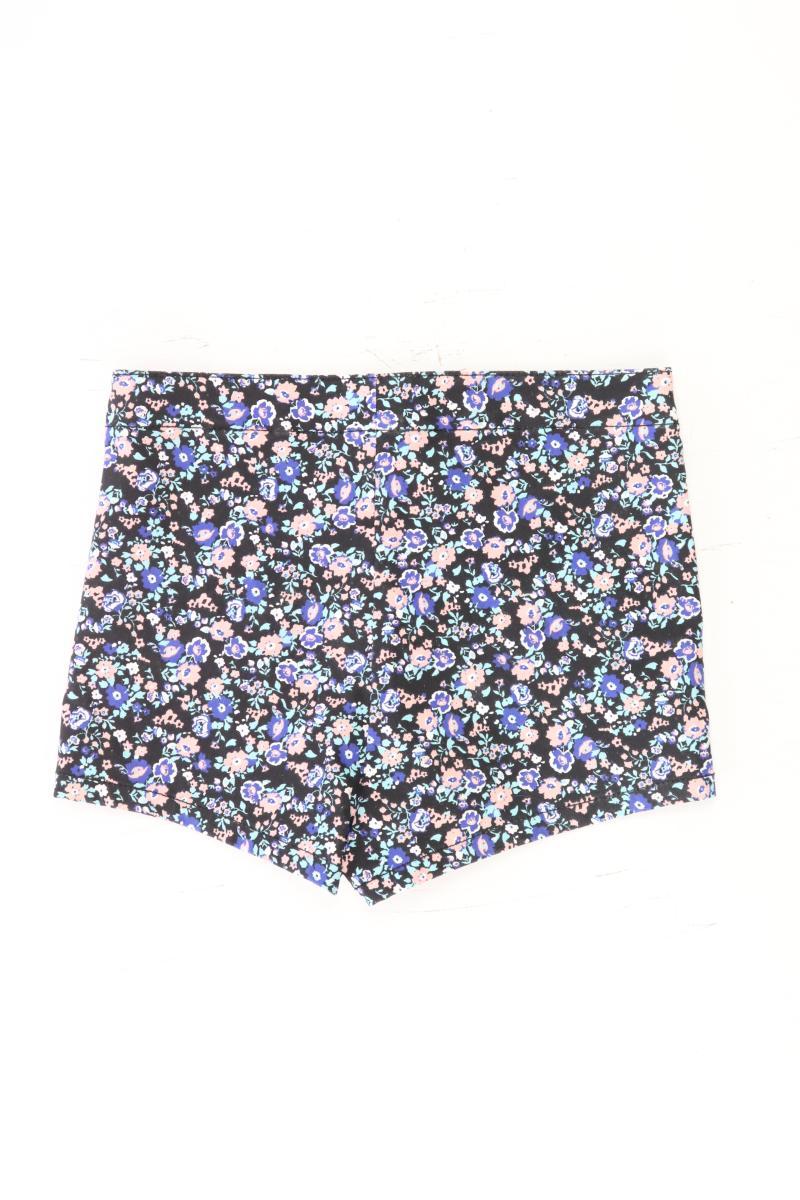 H&M Hotpants Gr. 38 mit Blumenmuster mehrfarbig