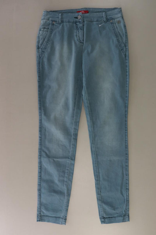 s.Oliver Hose Gr. 34 blau aus Baumwolle