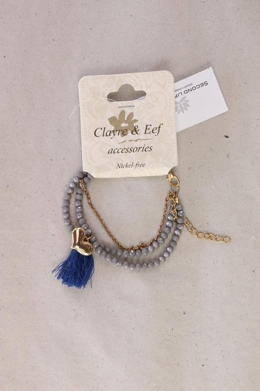 Clayre & Eef Armband neu mit Etikett blau
