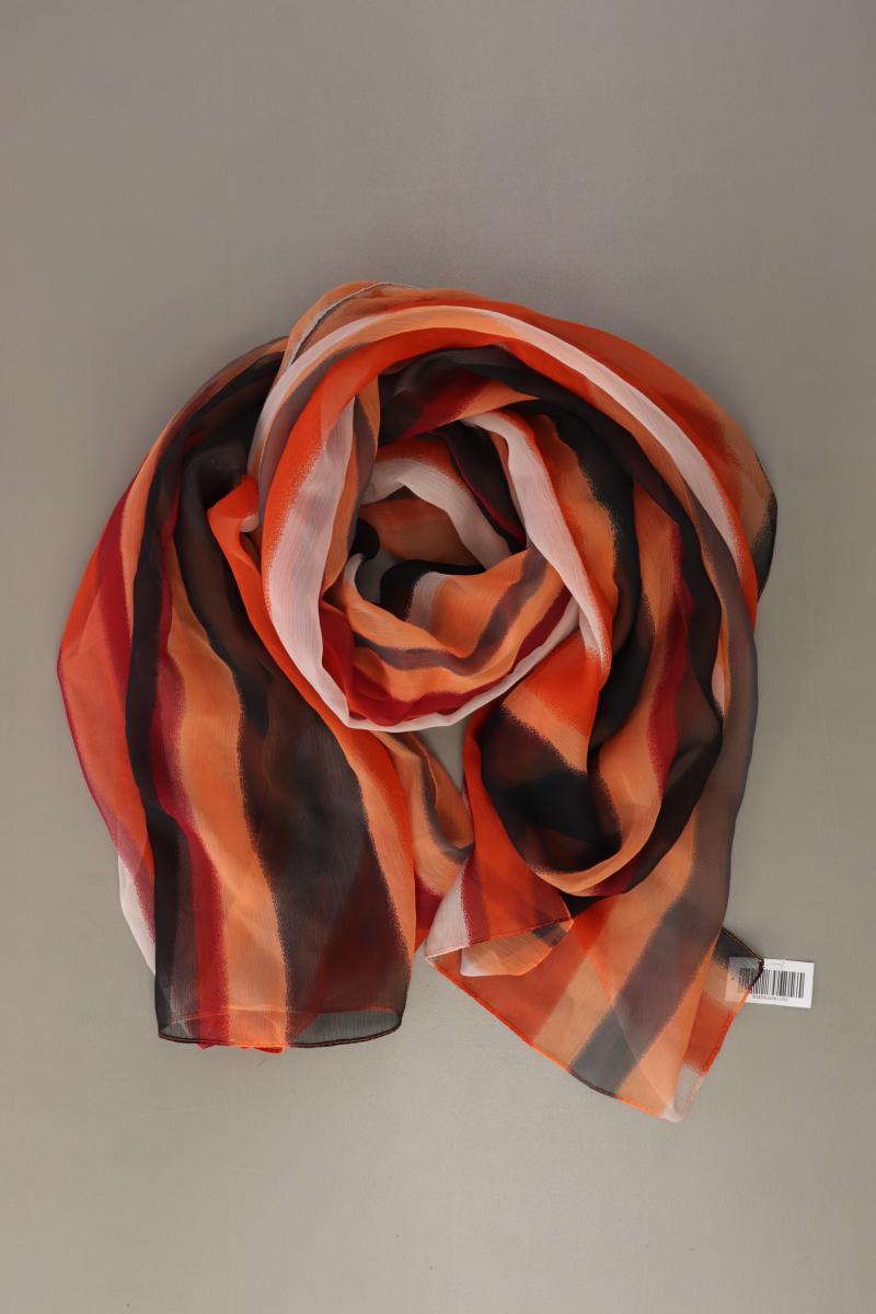 Tuch gestreift orange