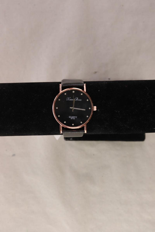 Armbanduhr schwarz