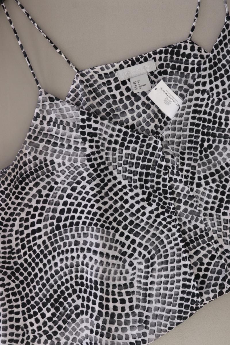 H&M Spaghetti-Top Gr. 38 grau aus Polyester