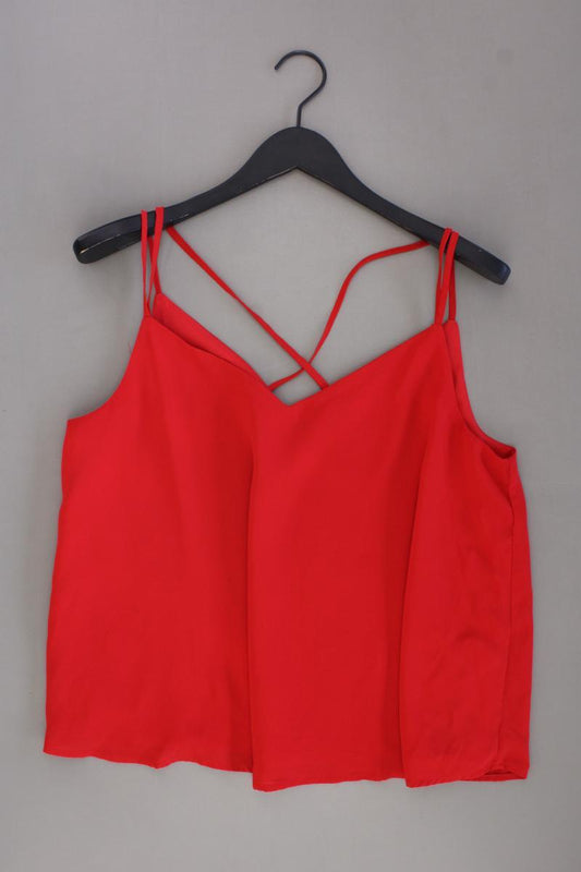 pimkie Top Gr. L Träger rot aus Polyester