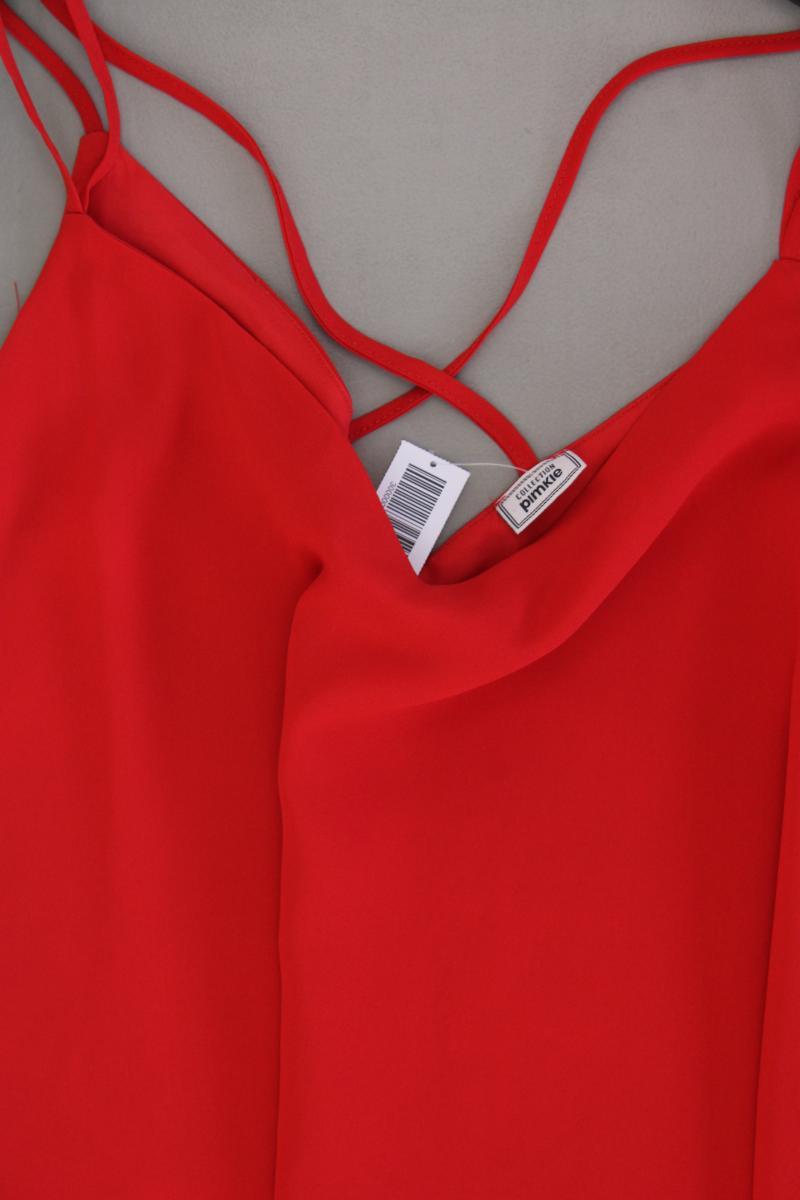 pimkie Top Gr. L Träger rot aus Polyester