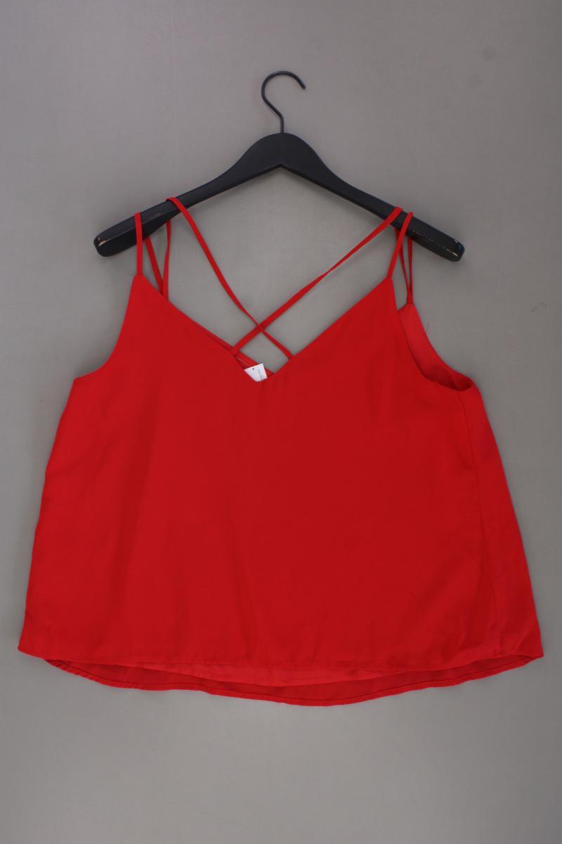 pimkie Top Gr. L Träger rot aus Polyester