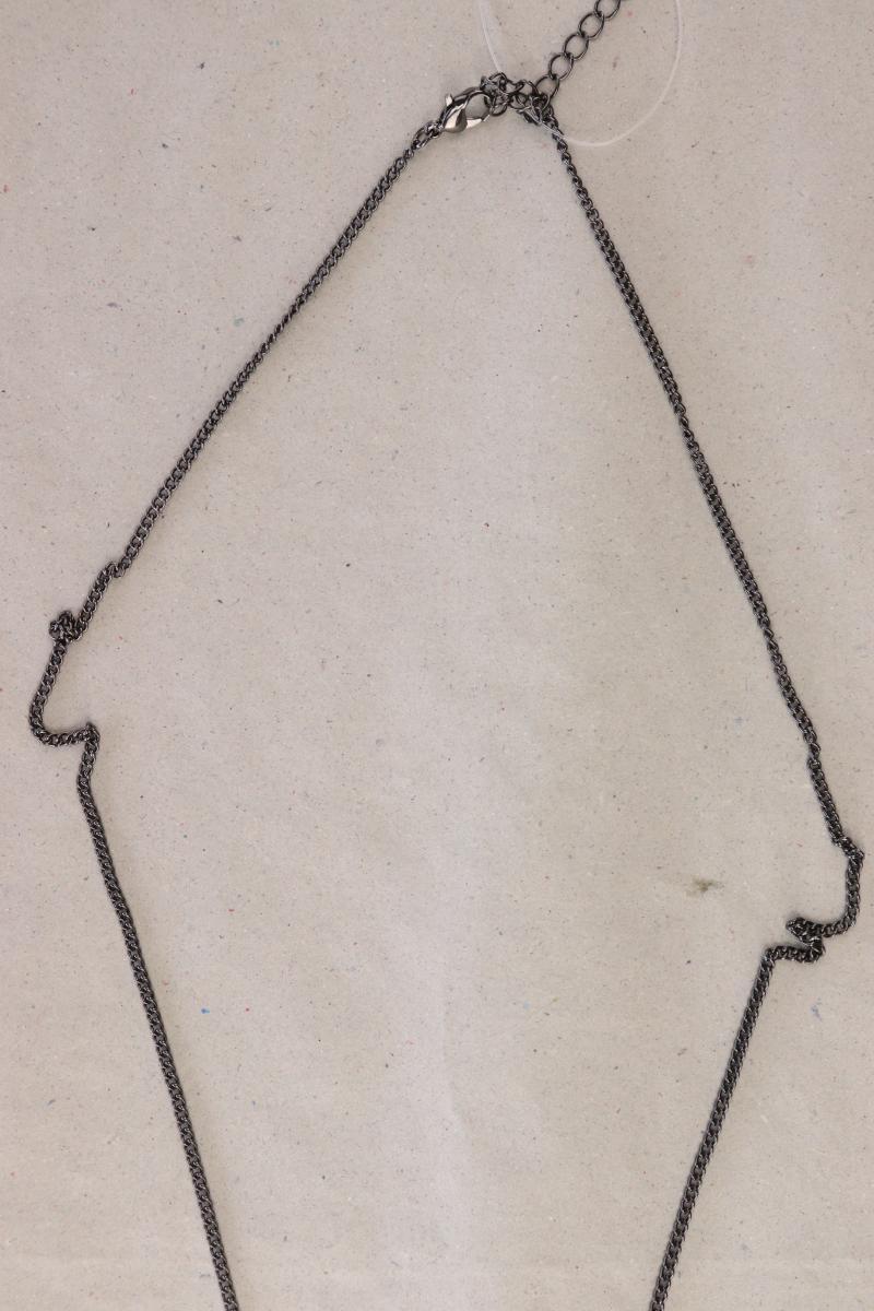 Kette mit Blattanhänger silber