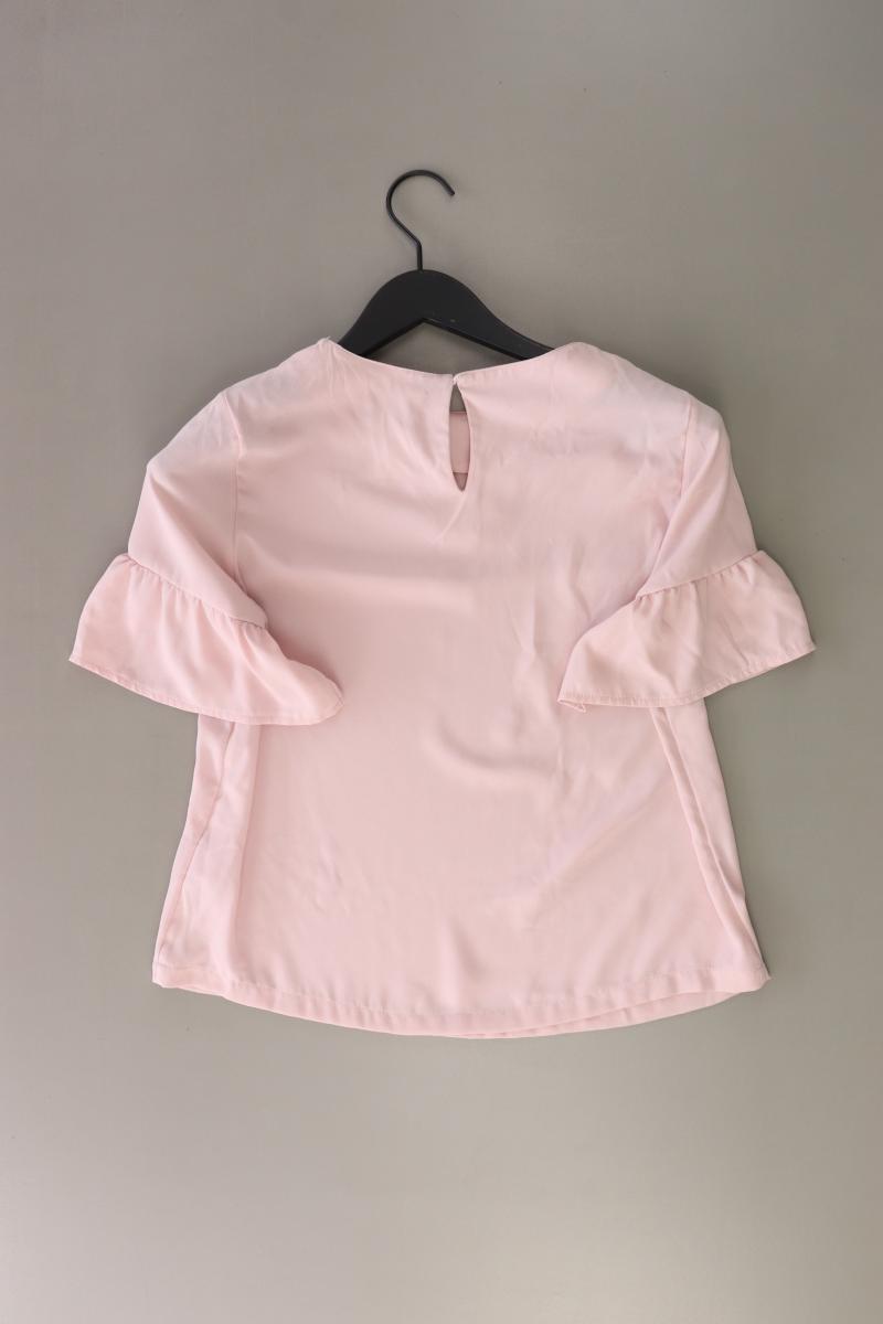 New Look Kurzarmbluse Gr. 38 rosa aus Polyester