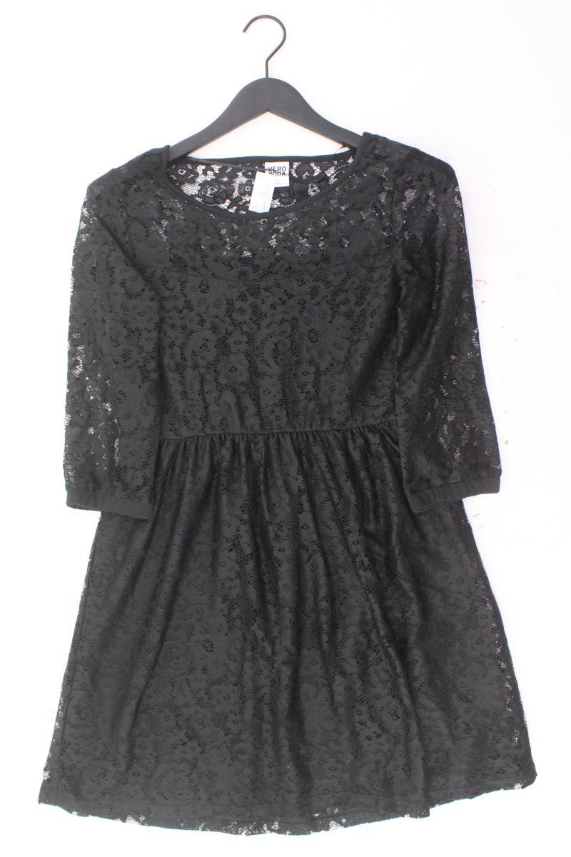 Vero Moda Spitzenkleid Gr. S 3/4 Ärmel schwarz aus Polyester