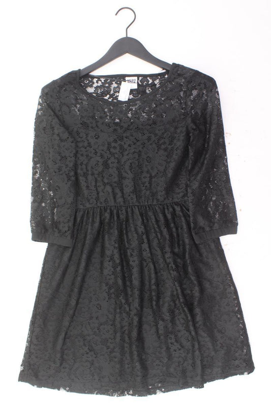 Vero Moda Spitzenkleid Gr. S 3/4 Ärmel schwarz aus Polyester