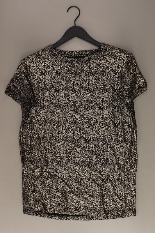Minimum Longshirt Gr. XS Kurzarm mit Glitzer gold aus Viskose