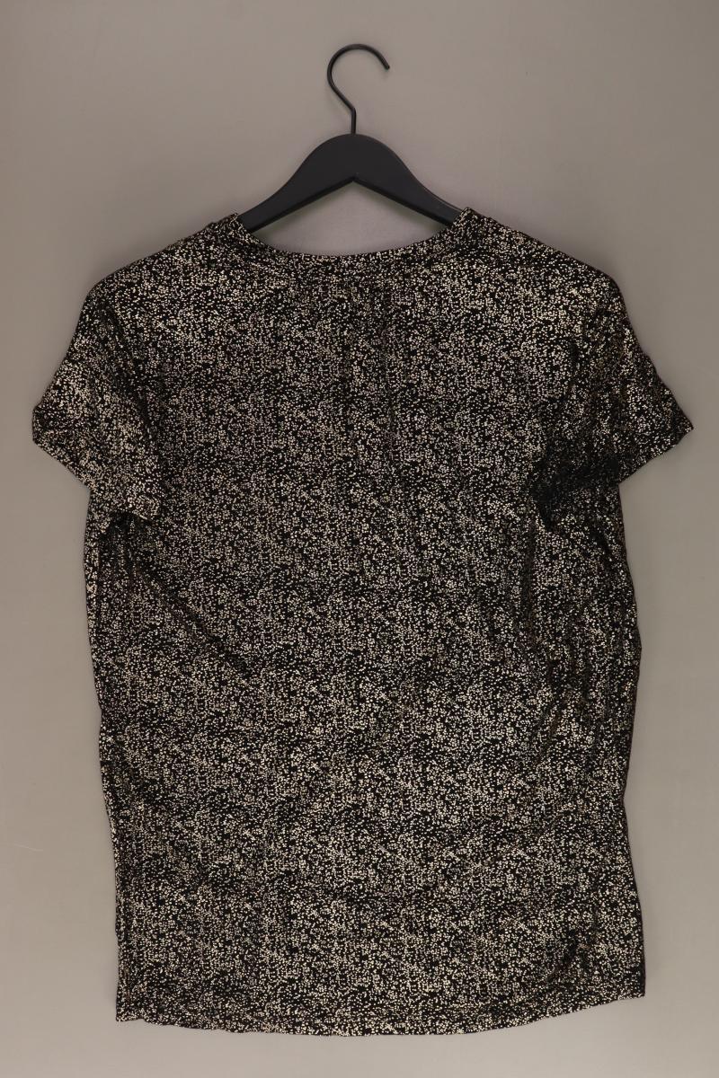Minimum Longshirt Gr. XS Kurzarm mit Glitzer gold aus Viskose