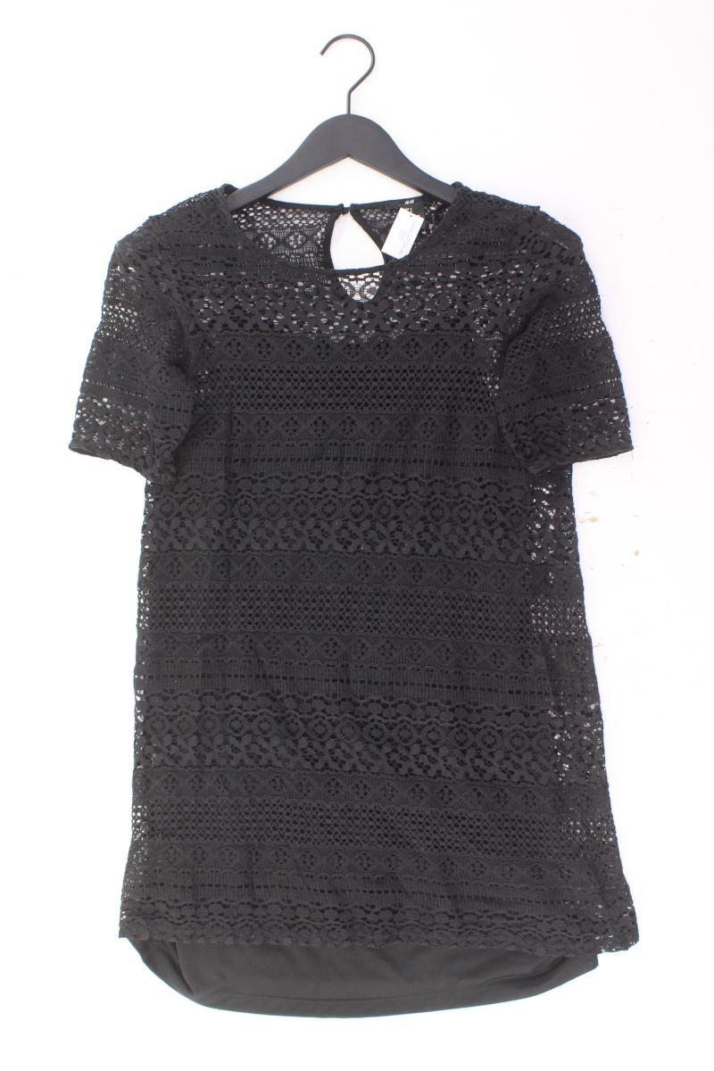 H&M Spitzenkleid Gr. S Kurzarm schwarz