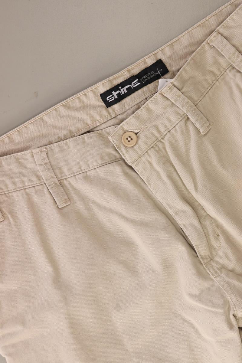 Shine Chino Hose für Herren Gr. W36/L32 creme