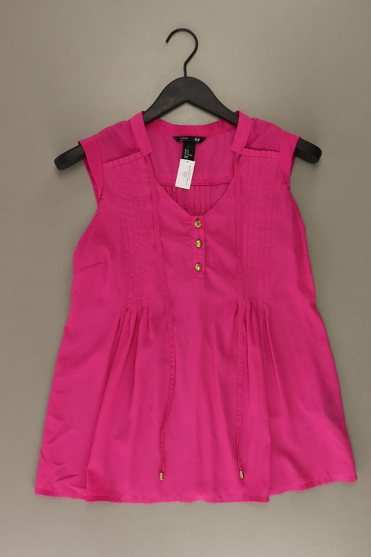 H&M Mama Bluse Gr. S Ärmellos pink aus Polyester