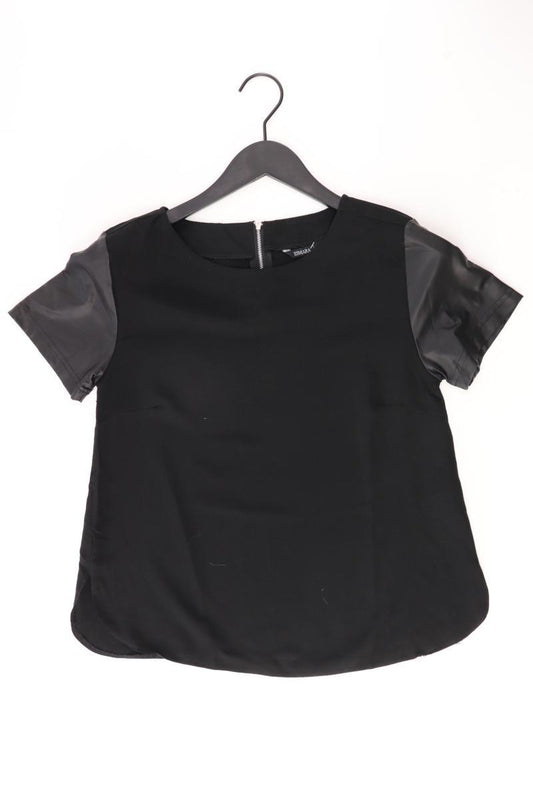 Esmara Kurzarmbluse Gr. XS schwarz aus Polyester