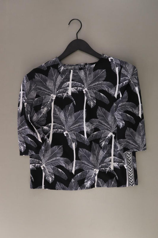 Style London Bluse Gr. XS 3/4 Ärmel schwarz aus Polyester