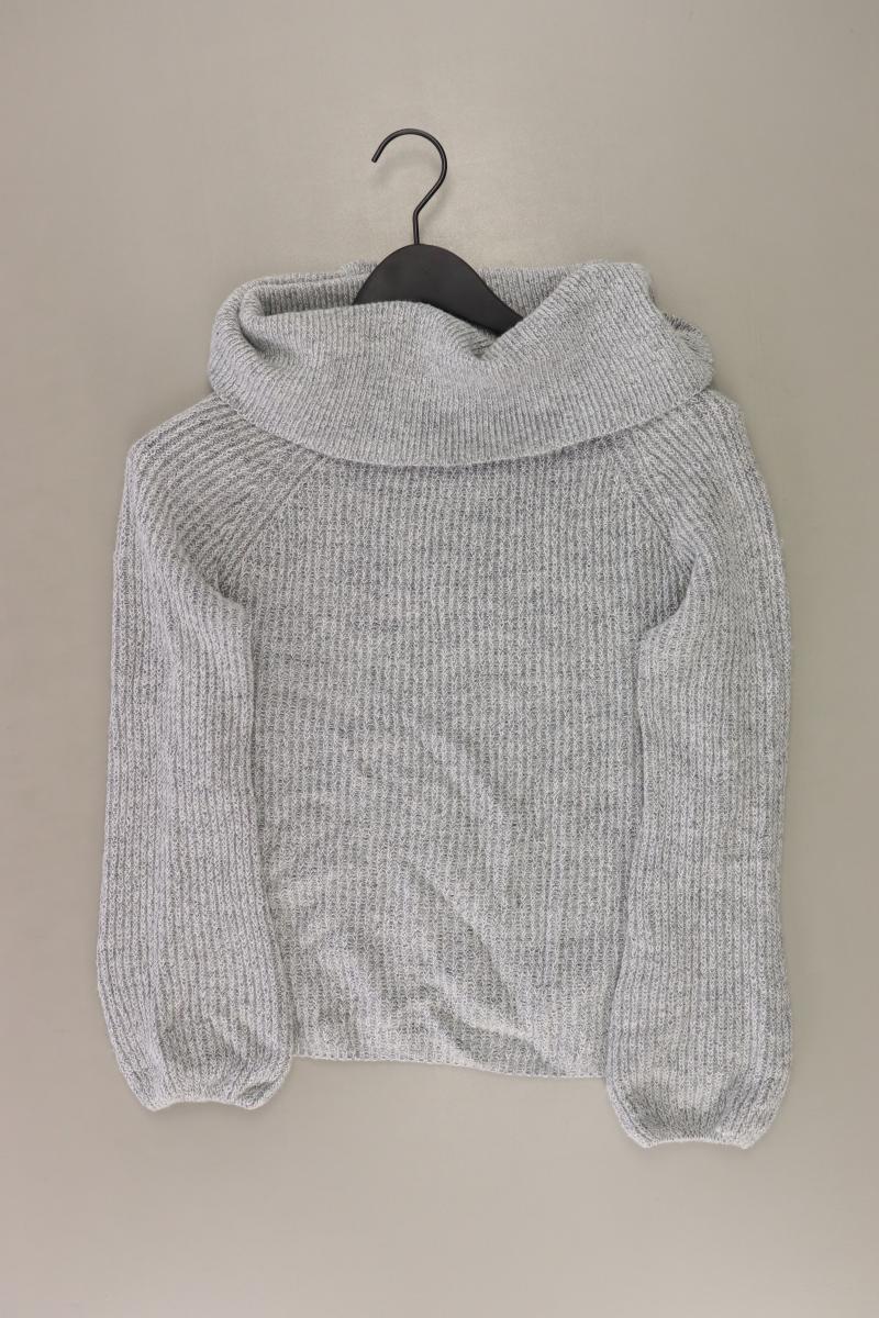 Vero Moda Grobstrickpullover Gr. XS grau aus Polyacryl