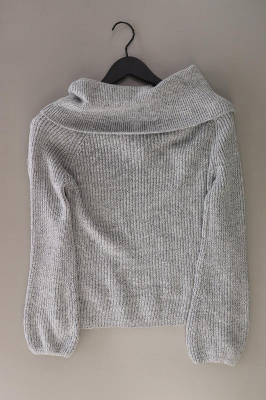 Vero Moda Strickpullover Gr. XS neuwertig grau aus Polyacryl
