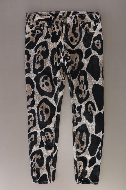 Imperial Five-Pocket-Hose Gr. 38 mit Tierdruck braun aus Baumwolle