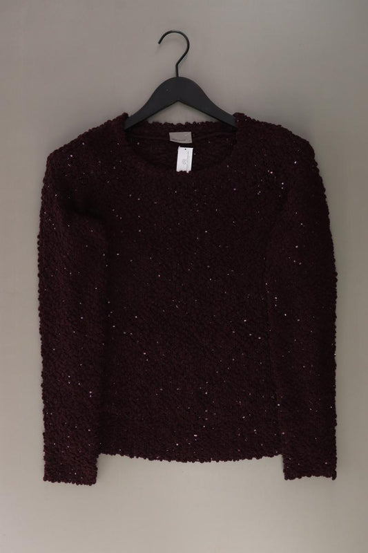 Vero Moda Pullover mit Glitzer Gr. M lila aus Polyester