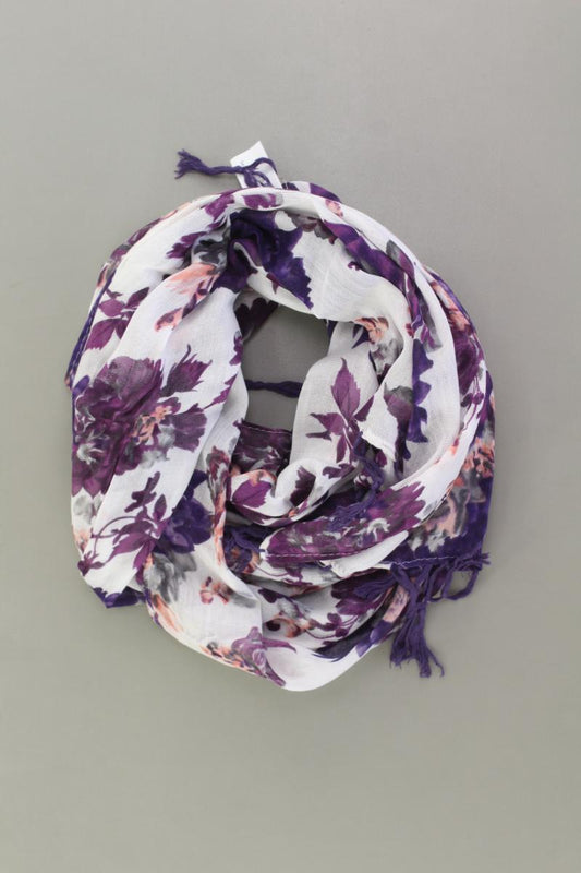 Schal mit Blumenmuster lila