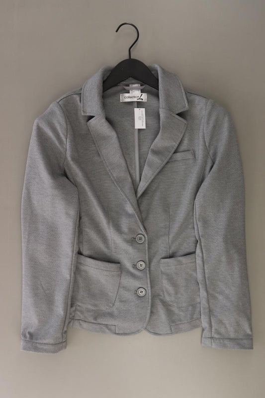 Collection L. Jerseyblazer Gr. 38 grau aus Polyester